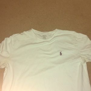 White Ralph Lauren Polo T-shirt